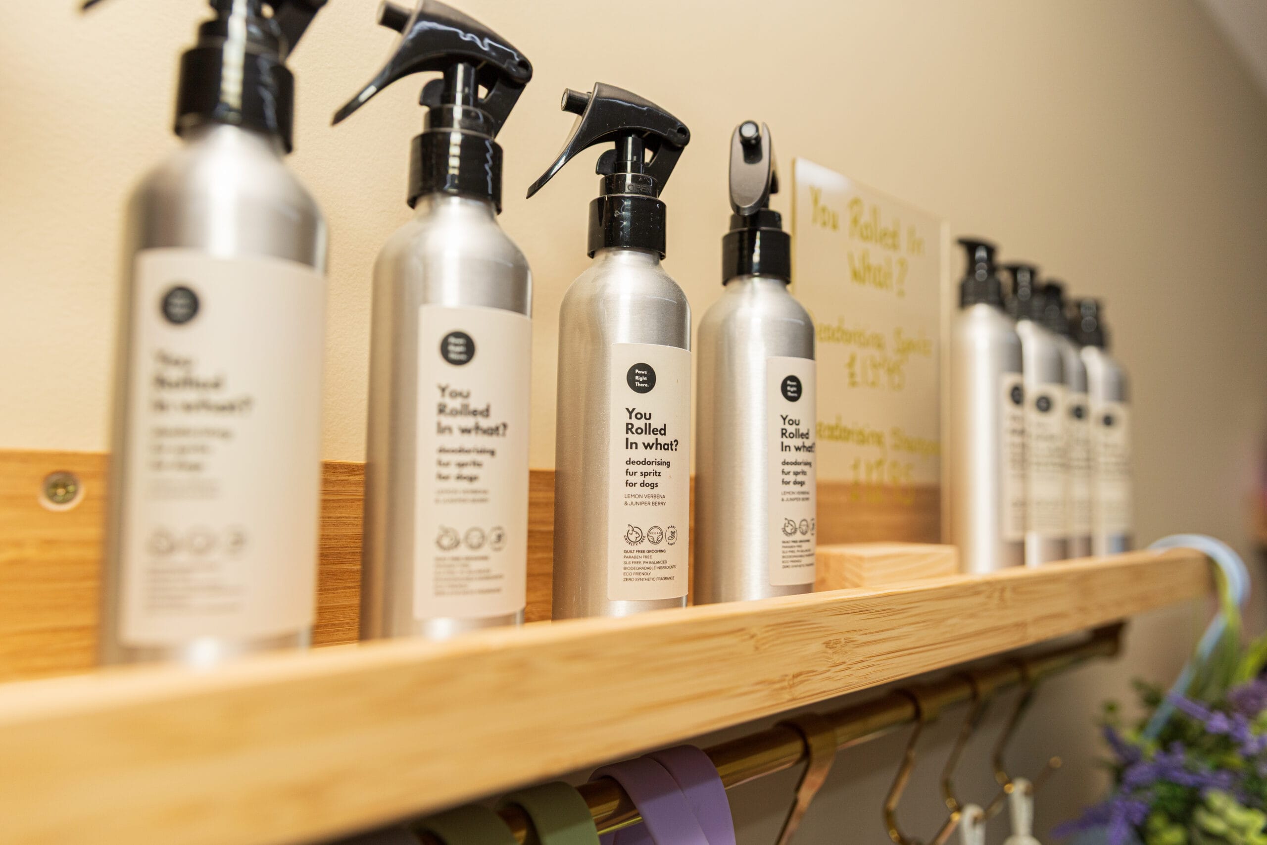 You Rolled In What? Perfume for dogs on shelf You Rolled In What? Perfume for dogs on shelf